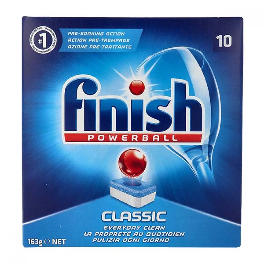 DETERGENTE MAQUINA LOIÇA FINISH POWERBALL 10CAPS