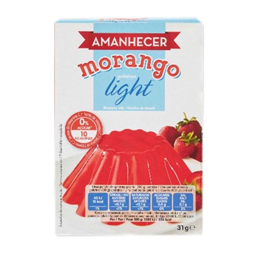 GELATINA LIGHT MORANGO AMANHECER 31GR