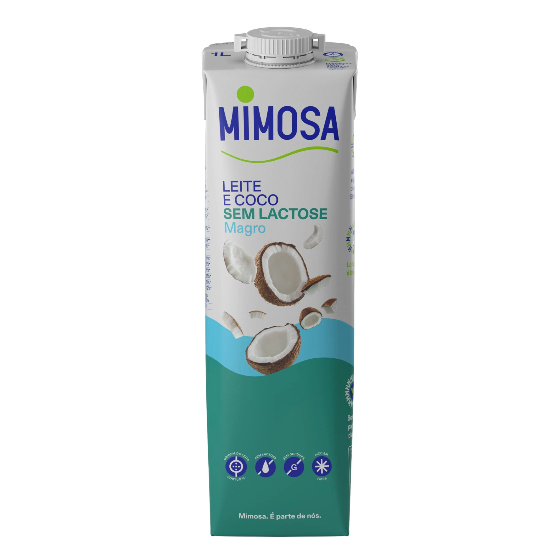 LEITE E COCO S/ LACTOSE MIMOSA 1L