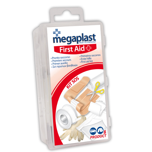 KIT PRIMEIROS-SOCORROS MEGAPLAST 163853