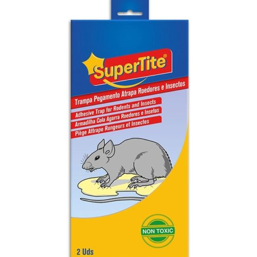 ARMADILHA COLA AGARRA ROEDORES E INSETOS SUPERTITE 2U