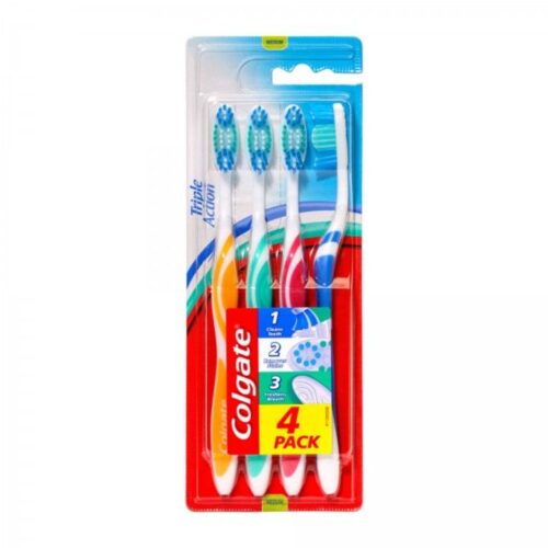 ESCOVA DE DENTES TRIPLE ACCION COLGATE P4
