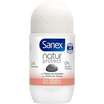 DESODORIZANTE SANEX NATUR PROTEC SENSIBLE 50ML ROLL ON