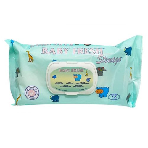 TOALHITAS C/TAMPA BABY FRESH 72U