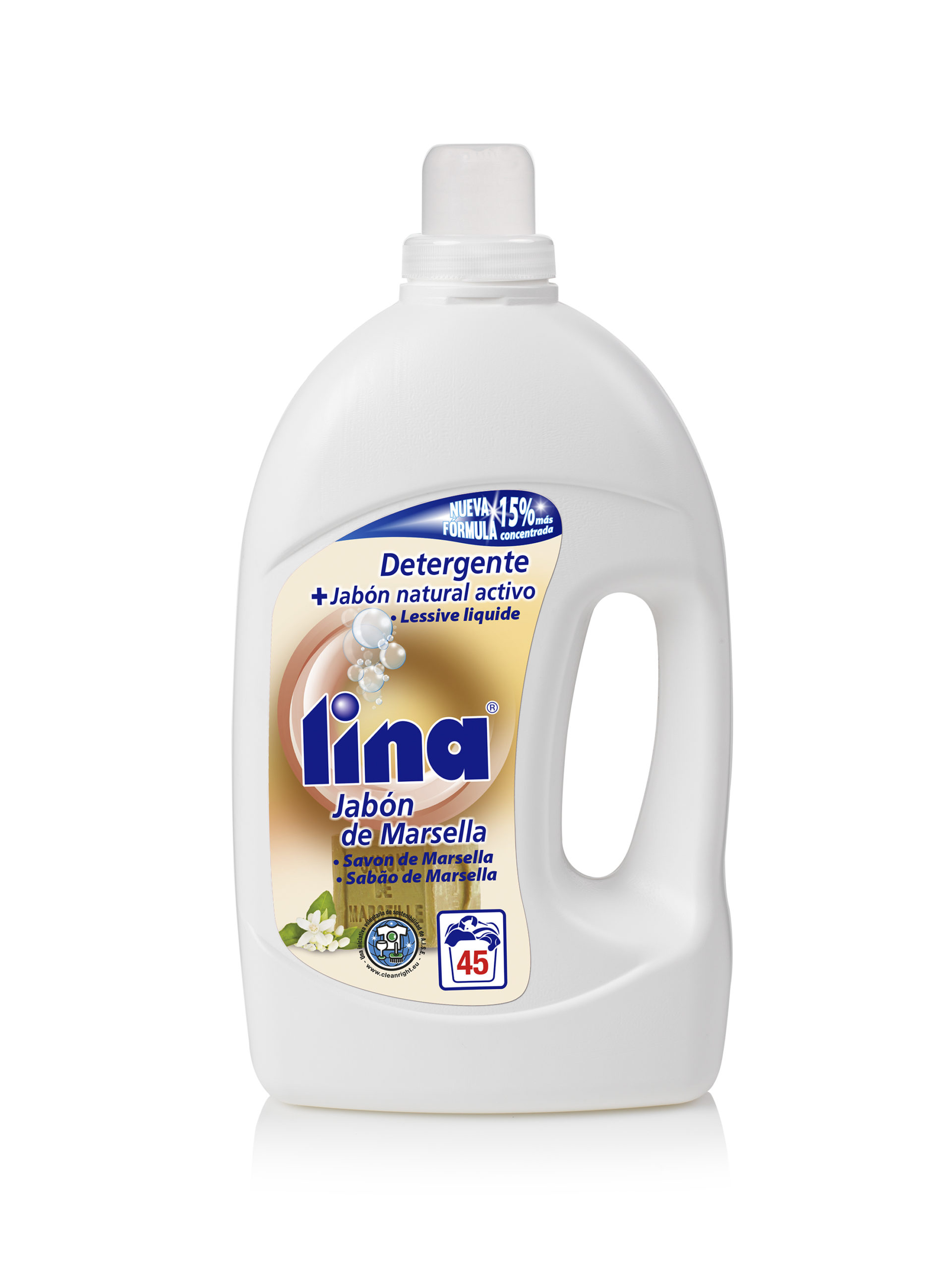 DET LIQ ALIN LINA SABÃO MARSELHA 45D 2,925L