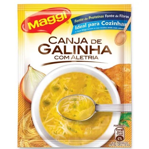 SOPA CANJA GALINHA C/ALETRIA MAGGI 82GR