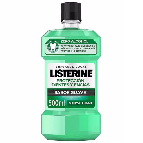 ELIXIR LISTERINE DENTES/GENGIVAS SABOR SUAVE 500ML