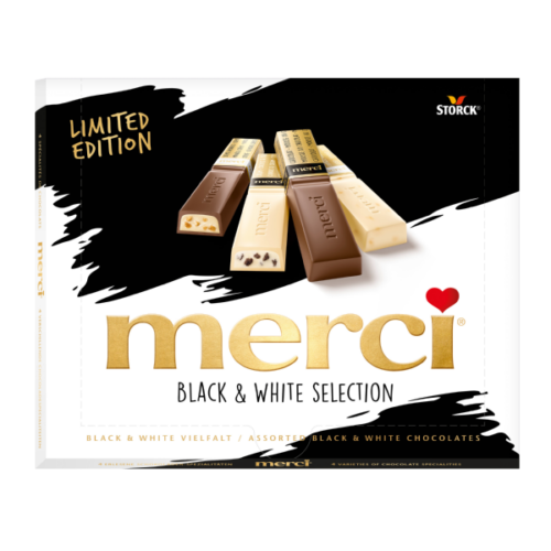 BOMBOM BLACK&WHITE MERCI 250GR