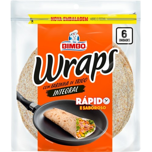 WRAPS BIMBO ROLL'S INTEGRAL 240GR