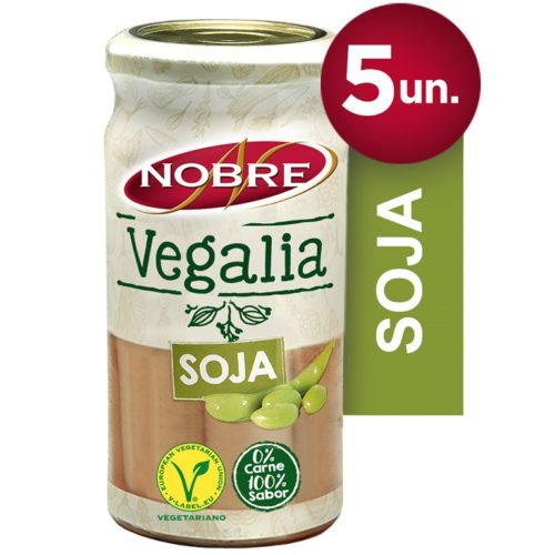 SALSICHAS SOJA NOBRE VEGALIA 200GR 5U