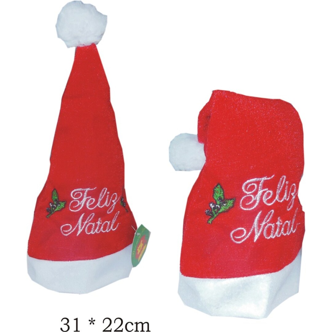 GORRO NATAL CRIANÇA 31X22CM X51379-1