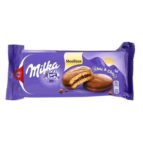 BOLO MILKA CHOC & CHOC 150GR