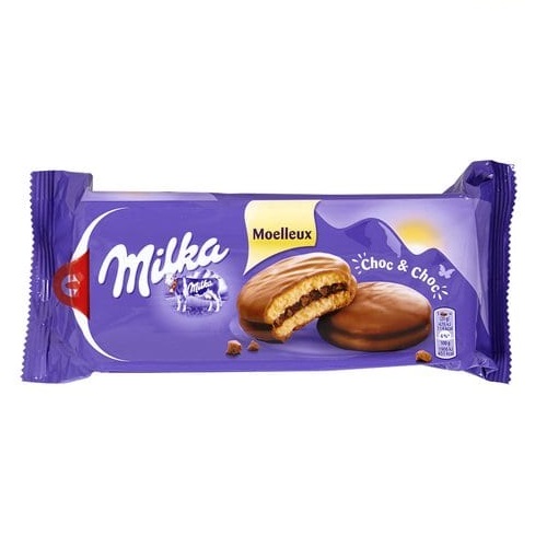 BOLO MILKA CHOC & CHOC 150GR