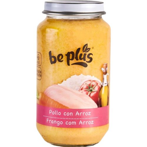 ALIMENTO BEBE FRANGO C/ARROZ BE PLUS 250G FRASCO