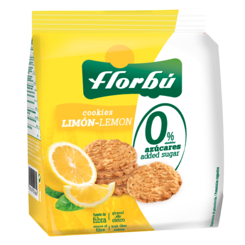 MINI BOLACHAS LIMÃO FLORBU S/AÇUCAR 130G