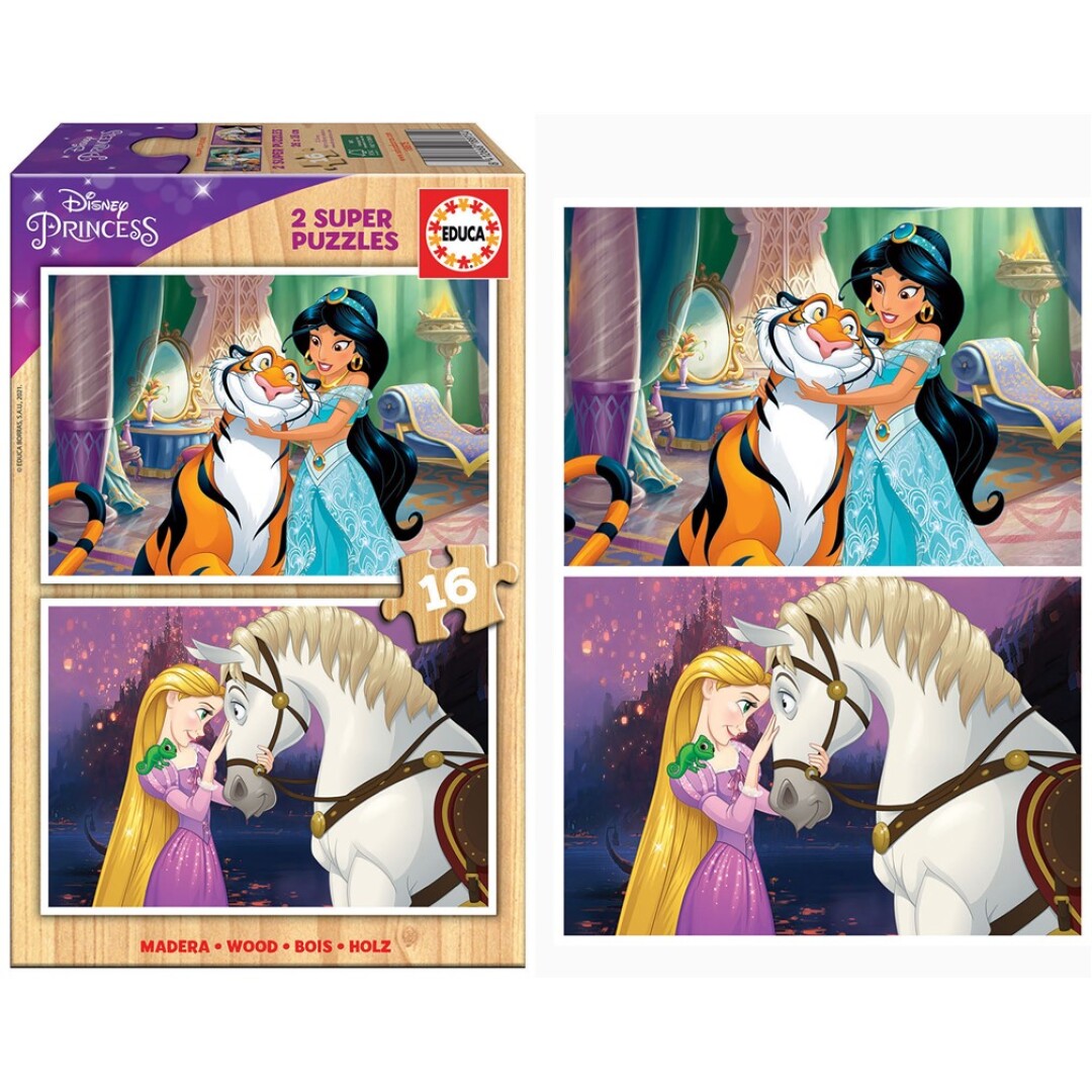 PUZZLE 2X16 PRINCESAS 18875