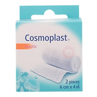 BANDA ELASTICA COSMAPLAST 6X4CM 2PCS