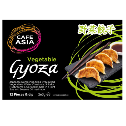 GYOZAS DE LEGUMES CAFÉ ASIA 260G