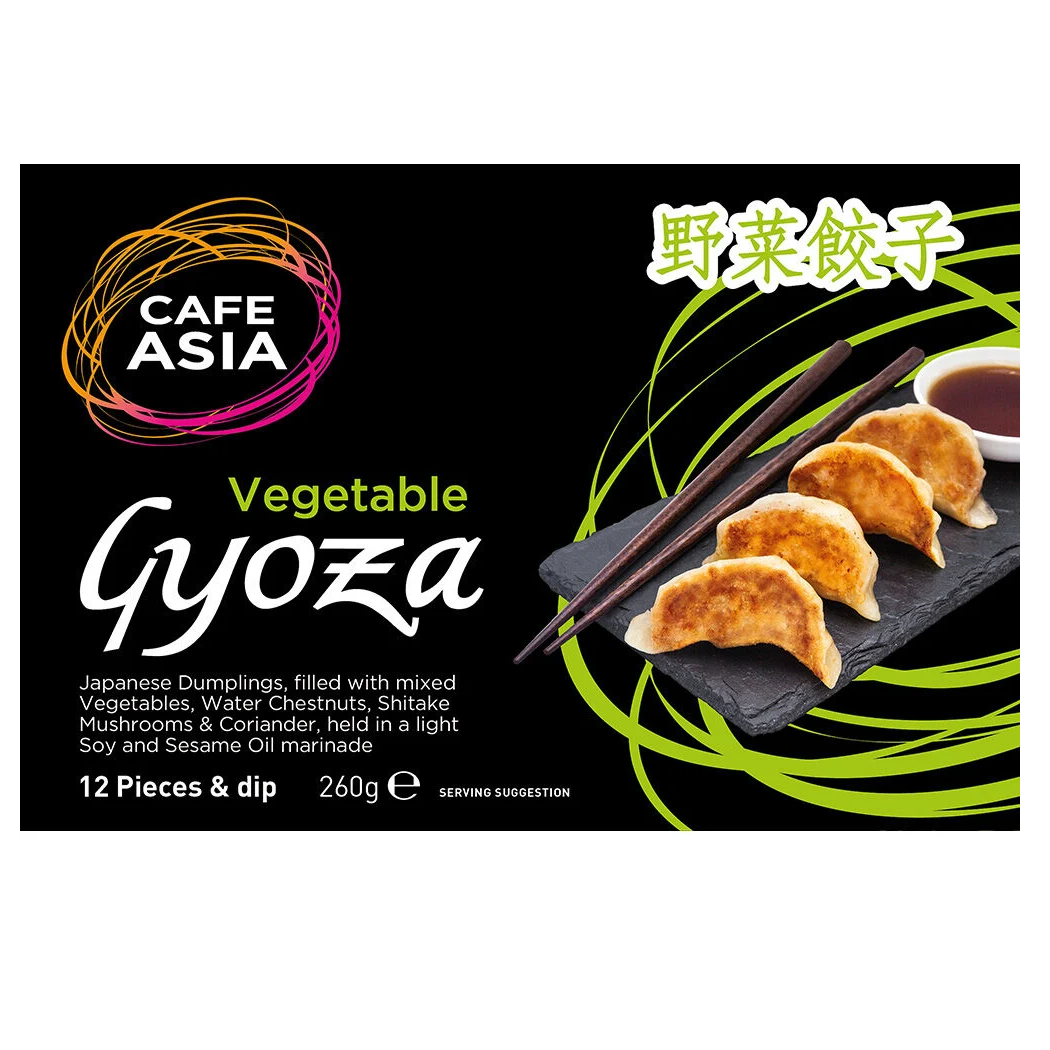 GYOZAS DE LEGUMES CAFÉ ASIA 260G
