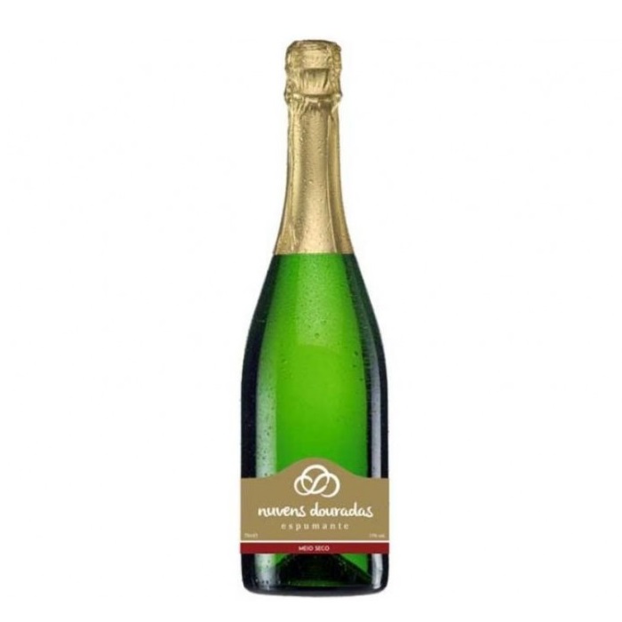 ESPUMANTE MEIO SECO NUVENS DOURADAS 75CL