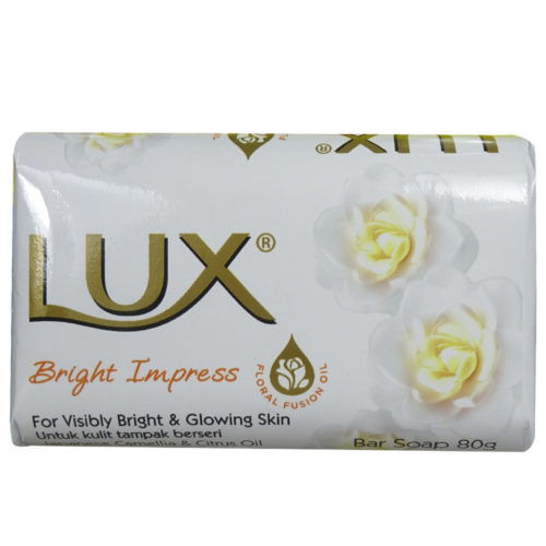 SABONETE LUX BRIGHT IMPRESS 4X80G