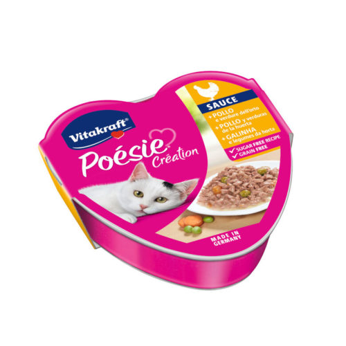ALIM GATO POESIE PED FRANGO E LEGUMES 85GR
