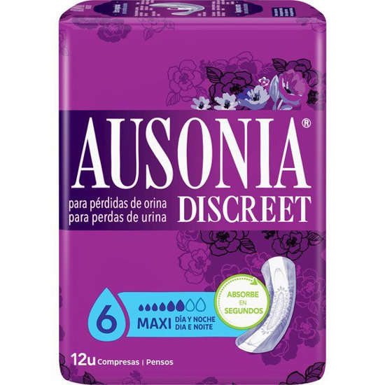 PENSO HIG DISCREET MAX AUSONIA 12UNI