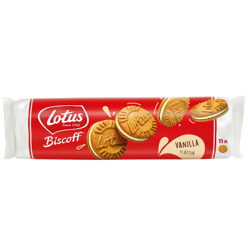 BOLACHA BISCOFF LOTUS BAUNILHA 150GR