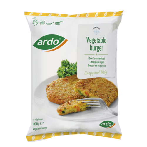 HAMBURGER VEGETAL CONGELADO ARDO 1KG