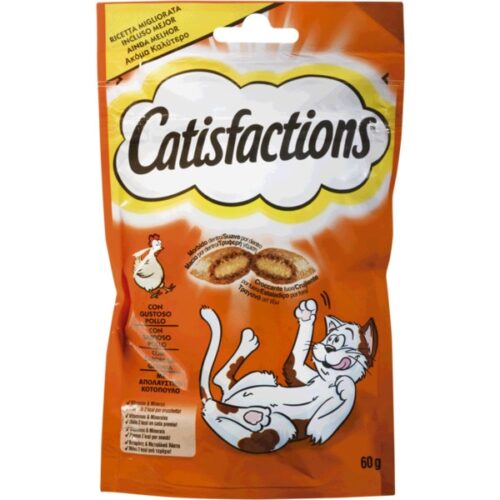 SNACK GATO GALINHA CATISFACTION 60G