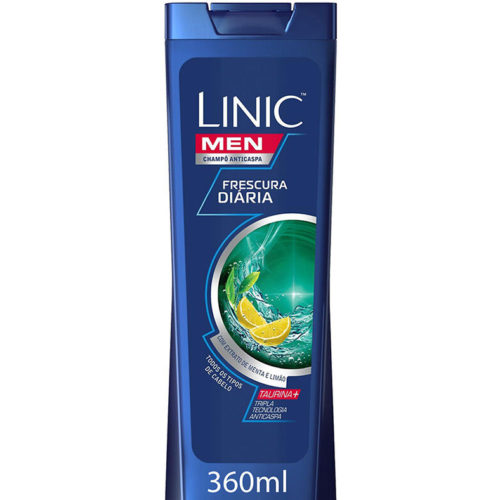 CHAMPÔ MEN FRESCURA DIÁRIA LINIC 360ML