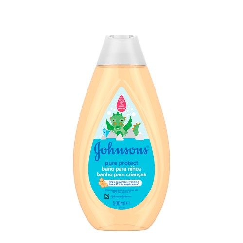 GEL BANHO JOHNSONS BABY PURE PROTECT 500ML