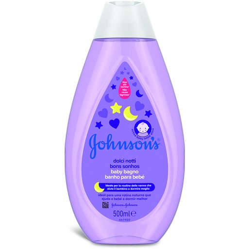 GEL DE BANHO BONS SONHOS JOHNSON'S 500ML