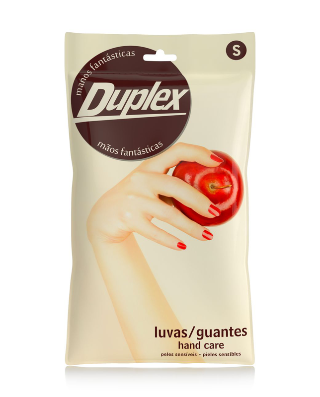 LUVAS DUPLEX HAND CARE TAMANHO PEQUENO