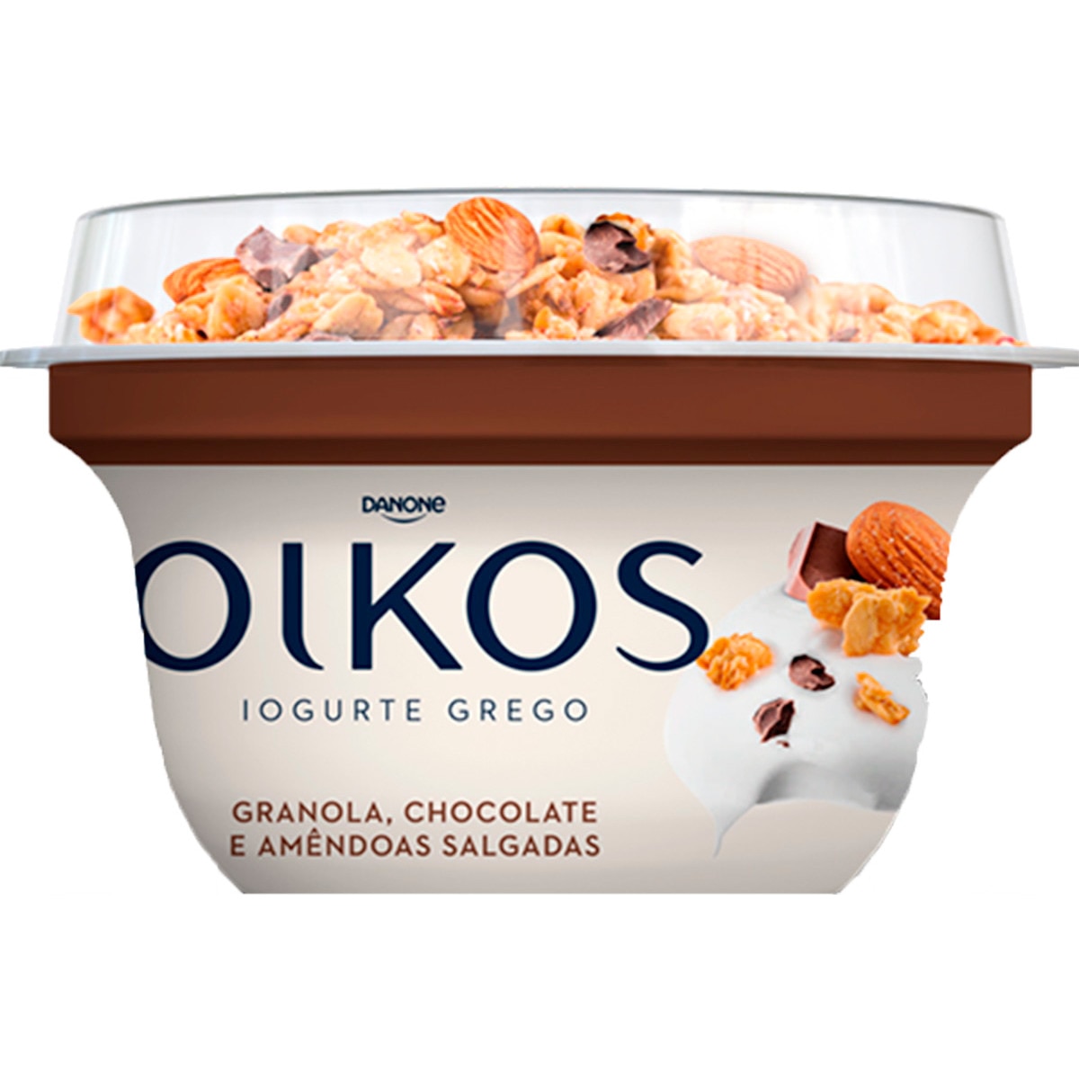 IOGURTE GREGO OIKOS GRANOLA CHOCO118G