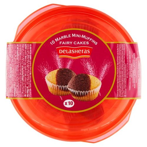 MINI MUFINS MARBLE CAIXA DELASHERAS 10NI 250GR