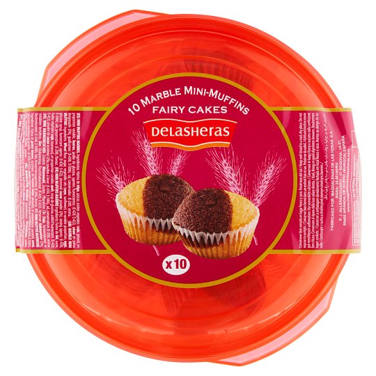 MINI MUFINS MARBLE CAIXA DELASHERAS 10NI 250GR