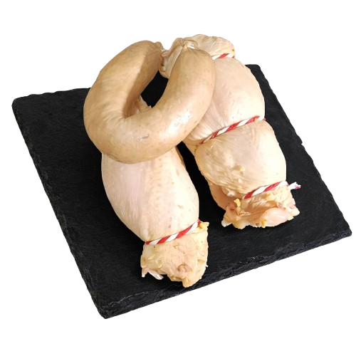 PERNA DE FRANGO RECHEADA C/ALHEIRA