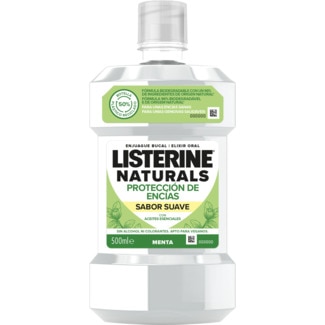ELIXIR LISTERINE PROTEÇÃO DE GENGIVAS SABOR SUAVE 500ML