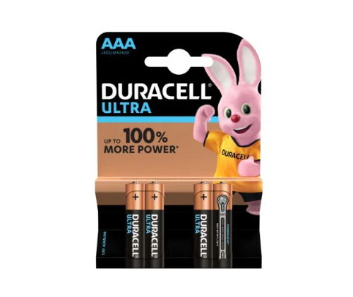 PILHAS DURACELL ULTRA LR03 AAA PACK4 - Image 2