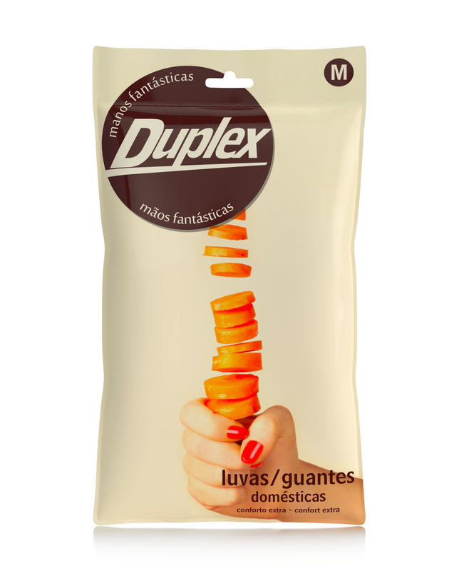 LUVAS DUPLEX DOMÉSTICAS TAMANHO MEDIO