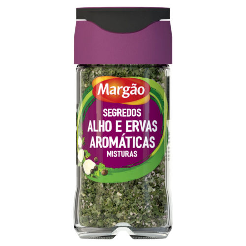 MISTURA ALHO E ERVAS AROMÁTICAS SEGREDOS MARGÃO 40GR FRASCO