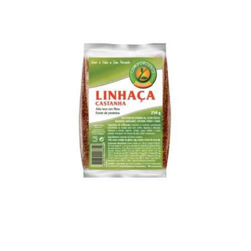 FARINHA LINHAÇA CASTANHA CEM PORCENTO 200GR