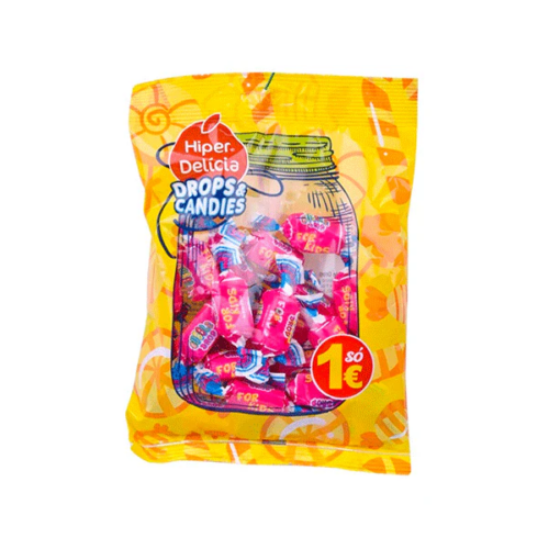 CARAMELOS BUBBLE DROP HIPER DELICIA 150GR