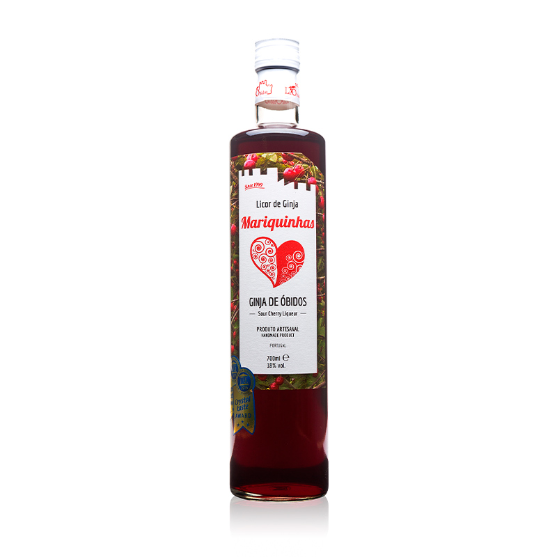 LICOR GINJA OBIDOS MARIQUINHAS SEM FRUTO 70CL
