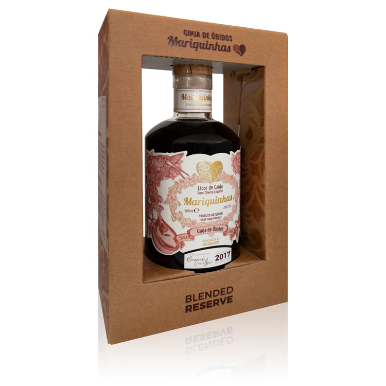 LICOR GINJA OBIDOS MARIQUINHAS RESERVA BLENDED 50CL
