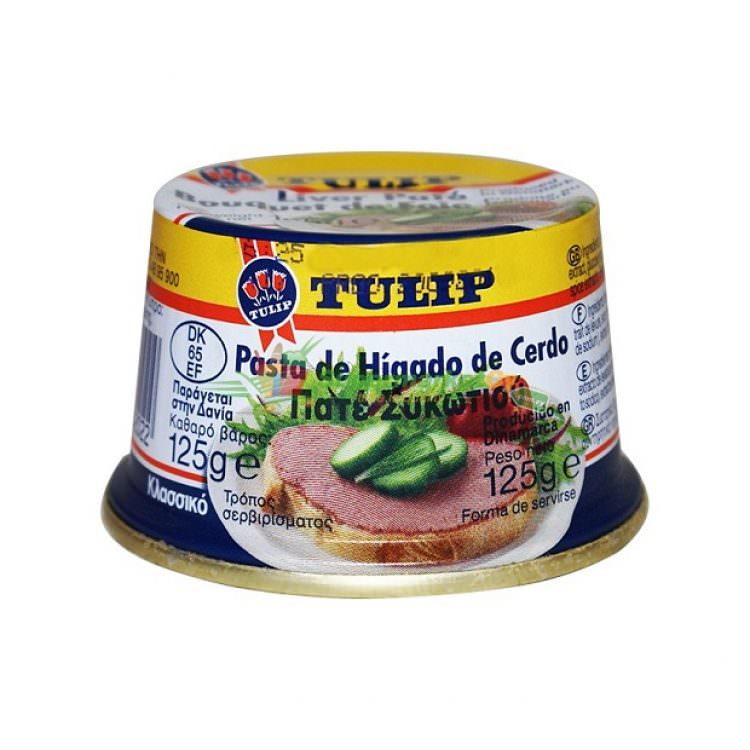 PASTA DE FÍGADO DE PORCO TULIP 125GR
