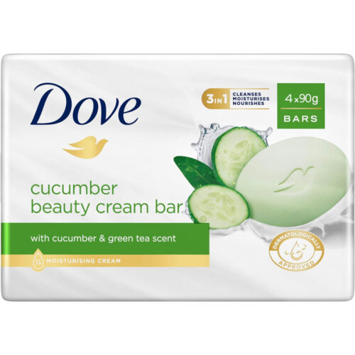 SABONETE DOVE REFRESHING 4X90G