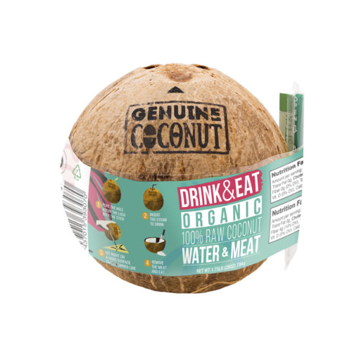 COCO FRESCO AGUA E POLPA GENUINE COCONUT