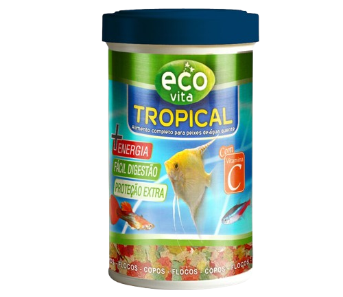 ALIMENTO PEIXES TROPICAL ECO-VITA 100ML
